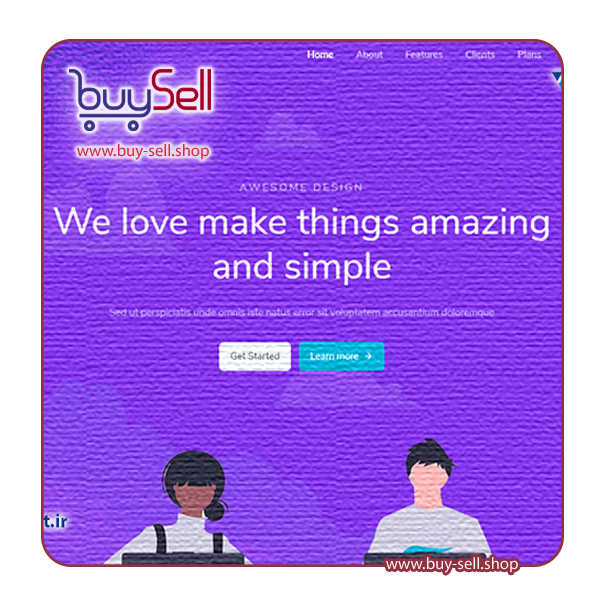 Download Peyso Template - Django Landing Page Template