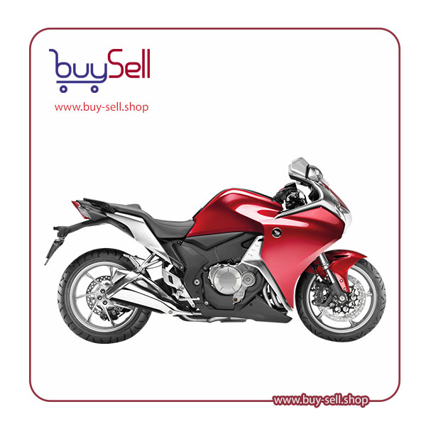 I need a PNG image of a Honda VFR1200F sports motorcycle