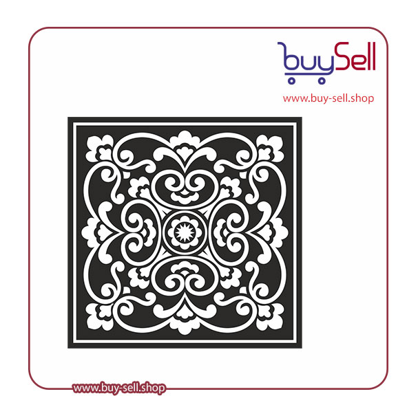 Editable vector of Tazhib pattern – code 11