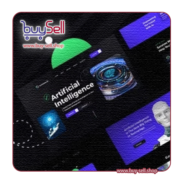 Download Immersive AI HTML Robotics Template