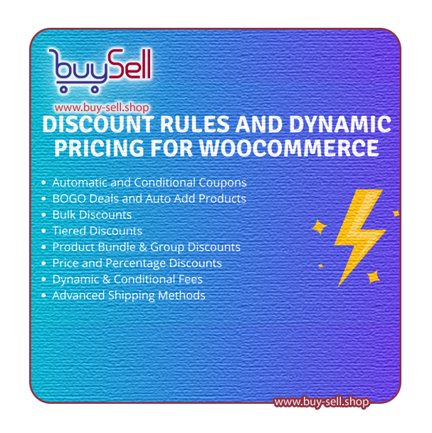 دانلود افزونه تخفیف پویا WooCommerce Dynamic Pricing and Discounts