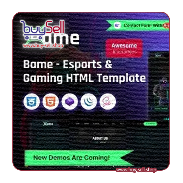 Download Bame HTML Template