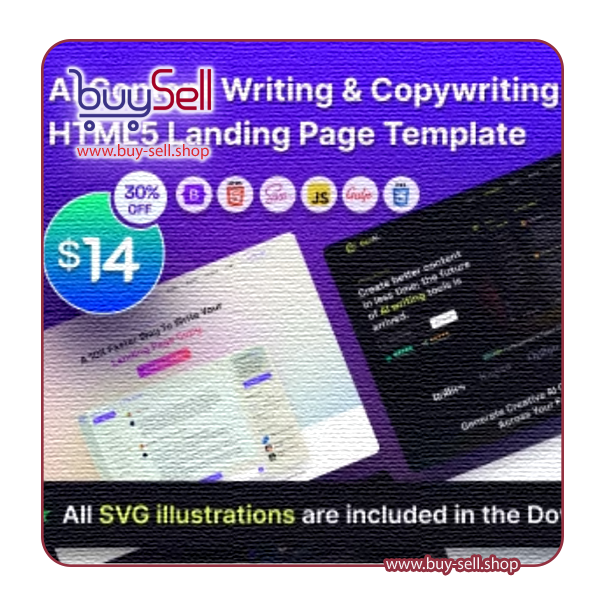 Download GenAI – HTML AI Copywriting Template