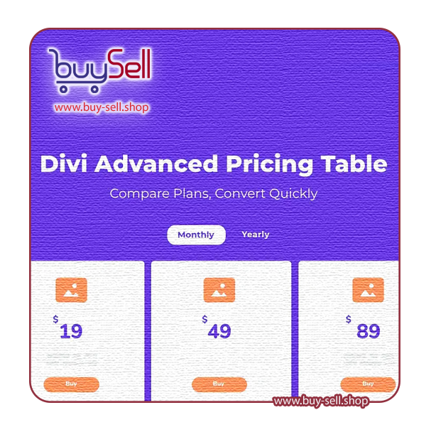 دانلود افزونه Divi Advanced Pricing Table برای وردپرس