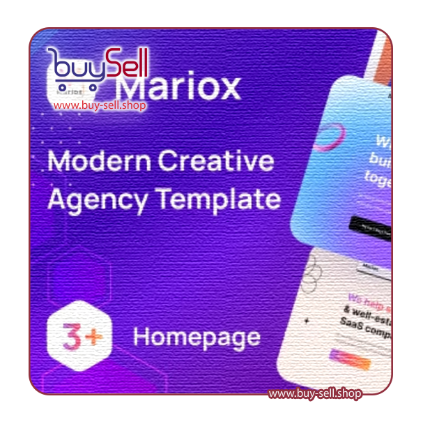 Download Mariox HTML modern corporate template