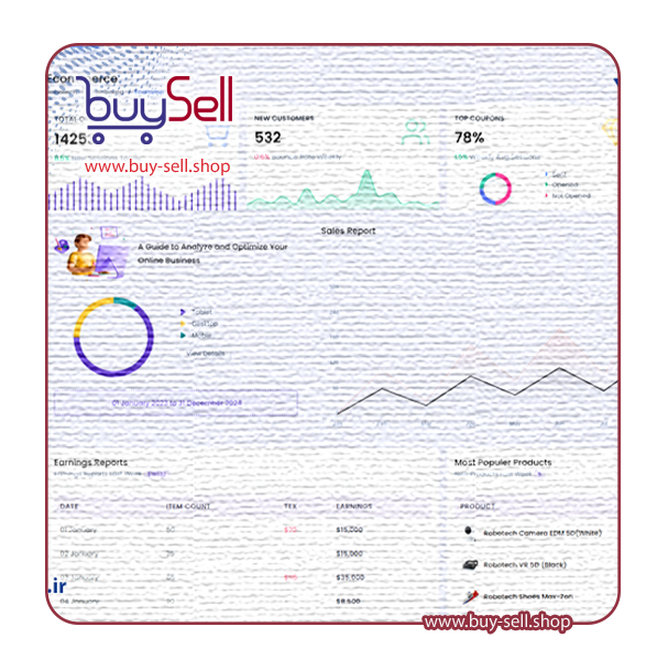 Download Robotech UI Kit Template