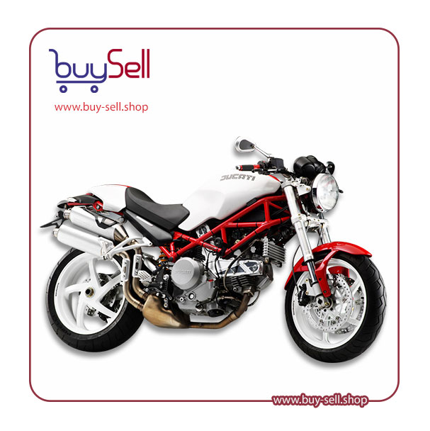 I need a PNG image of a Ducati Monster S2R motorcycle