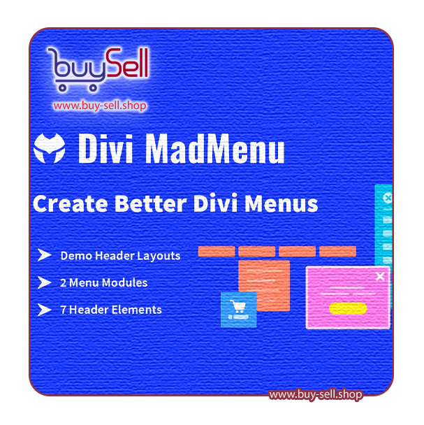 Download the Divi MadMenu plugin for Divi theme
