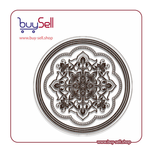 Editable vector of Tazhib design – model 028