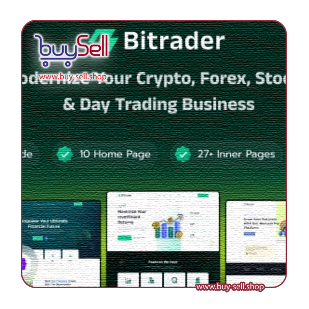 Download Bitrader HTML Template for Cryptocurrency Buy and Sell