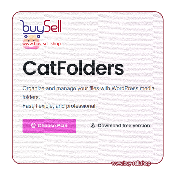 دانلود افزونه CatFolders Pro کارت فولدرز پرو برای وردپرس