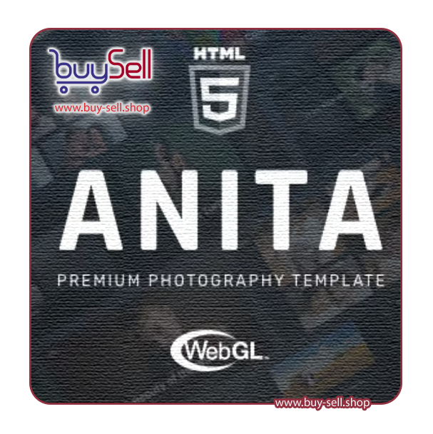 Download the Anita HTML Template for Photography and Studio Website