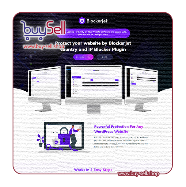 Download the Blockerjet plugin for blocking IPs and countries