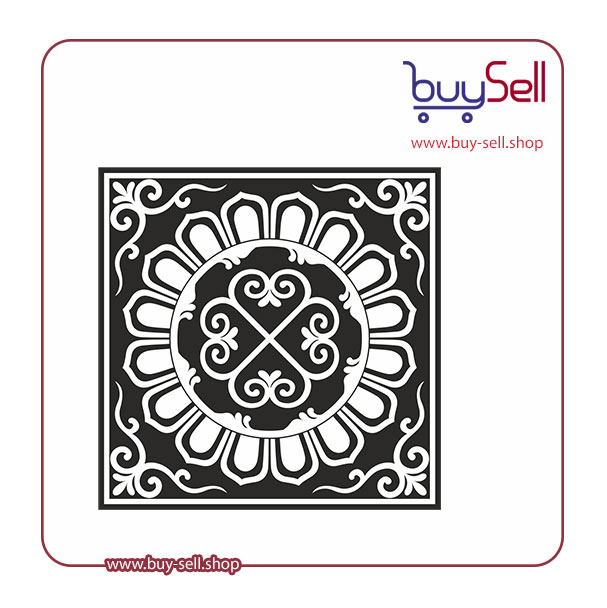 Editable vector of Tazhib pattern – code 10