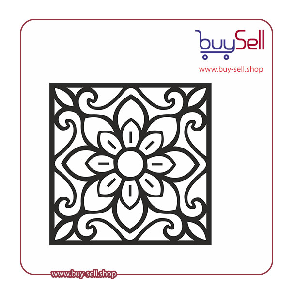 Editable layered black and white pattern vector – code 7