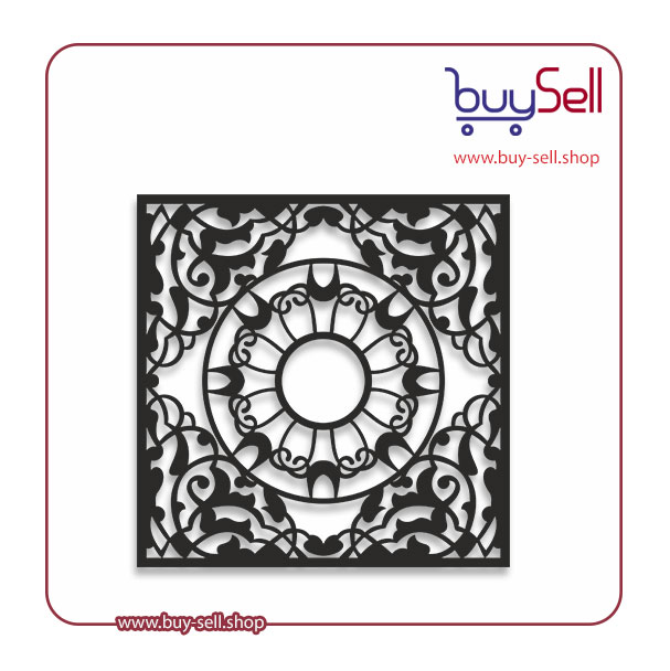 وکتور تذهیب اسلیمی گرد کد 0150