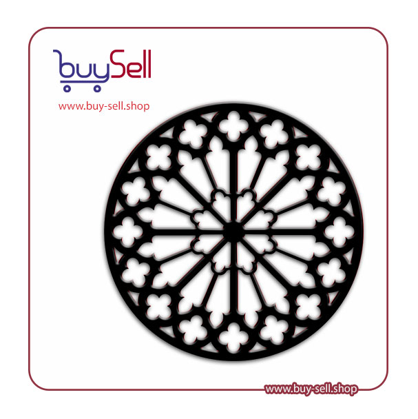وکتور تذهیب اسلیمی گرد کد 0120