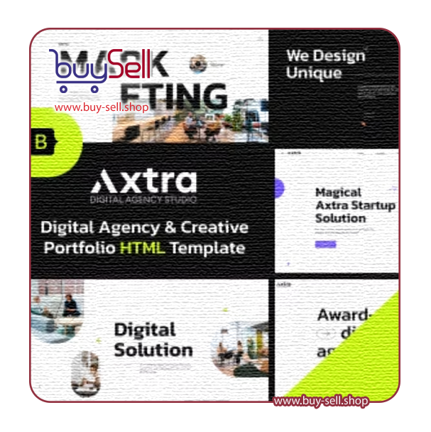 Download Axtra Template – Digital Portfolio Theme