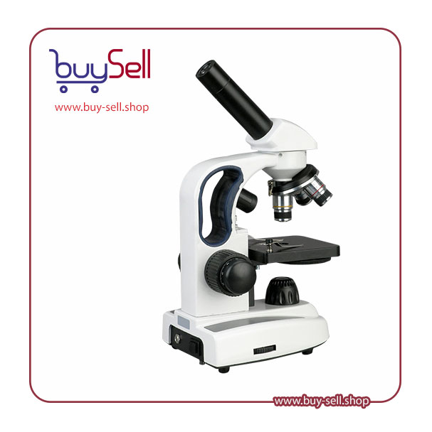 High-quality image of a microscope