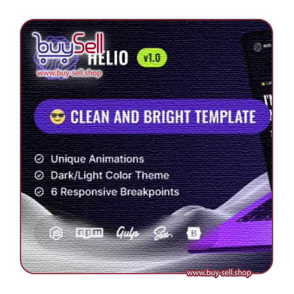 Download Helio Coming Soon and Landing Page Template
