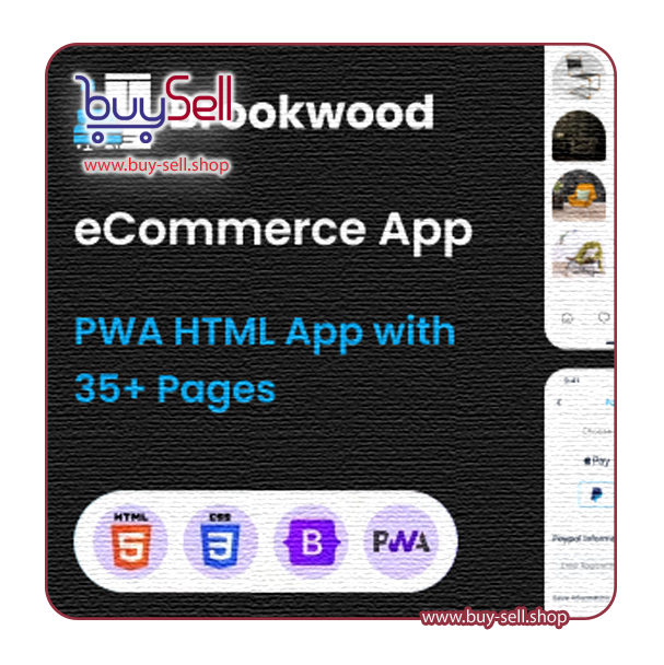 Download Brookwood HTML PWA eCommerce website template