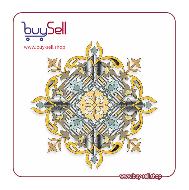 طرح تذهیب اسلیمی کد 1049