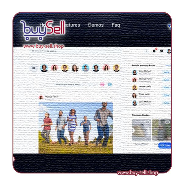"Download Socialite HTML Template – Online Community & Social Network Website Template"
