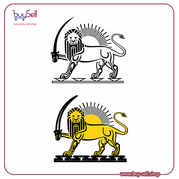 Laser cut design – lion and sun code 02