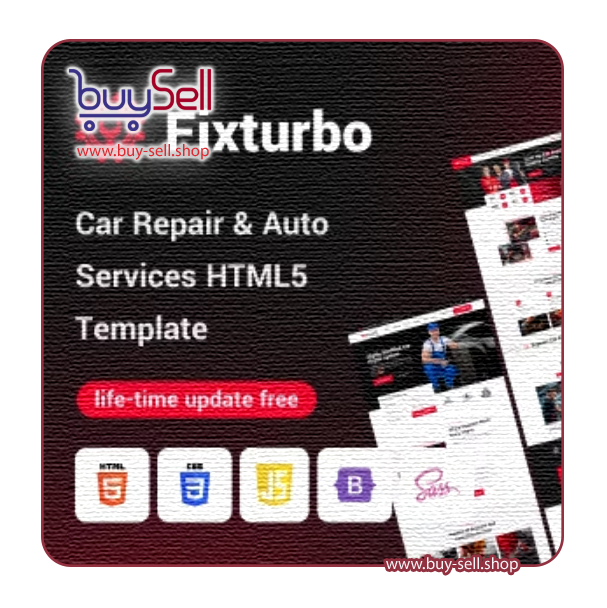 Download Fixturbo HTML car services template