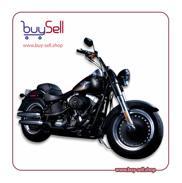 I need a PNG image of a black Harley-Davidson motorcycle