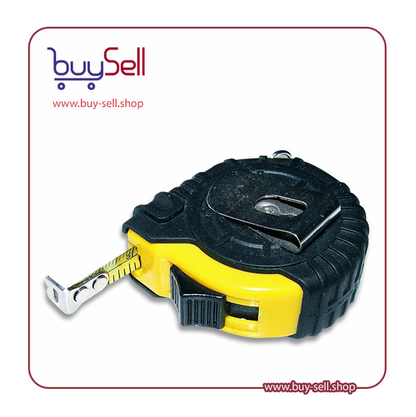 High-quality background-free image of a measuring tape
