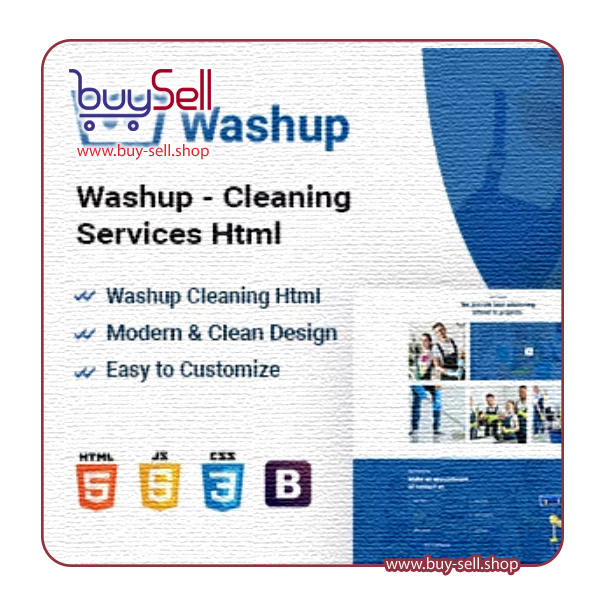 Download Washup HTML5 Template - Cleaning and Hygiene Services