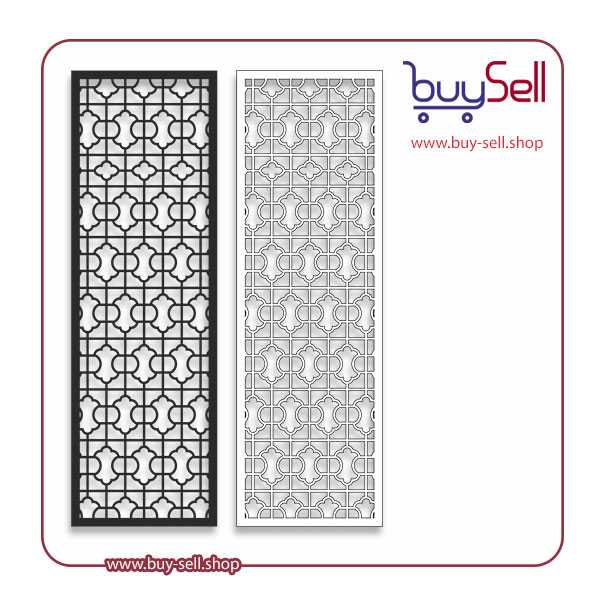 طرح وکتور لایه باز نرده کد moshabak-1-vector