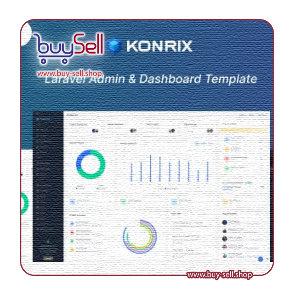Download Konrix Tailwind Laravel Admin Dashboard template