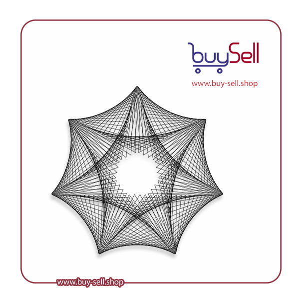 Mandala geometric shapes vector code 5