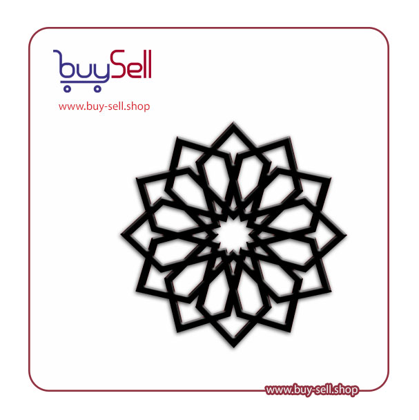 وکتور طرح تذهیب اسلیمی گره چینی کد 2