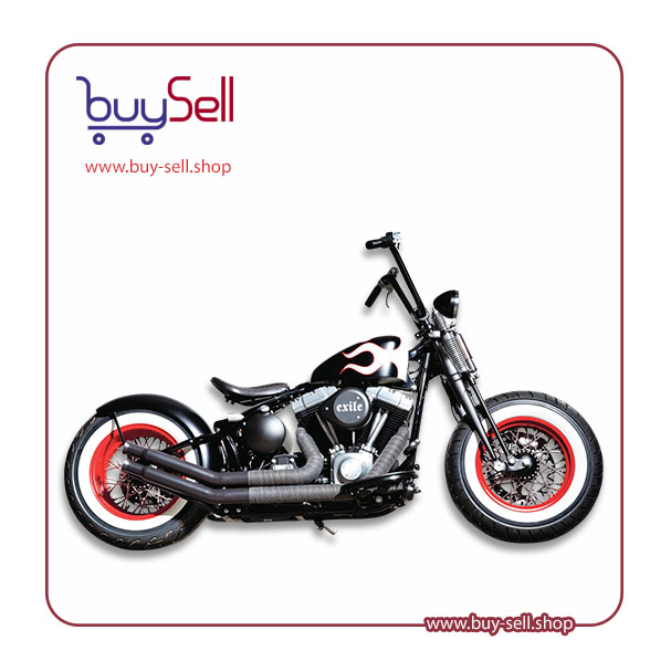 I need a PNG image of a black Harley-Davidson motorcycle