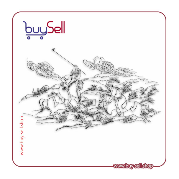 Editable vector of Leyli and Majnun miniature – code 4