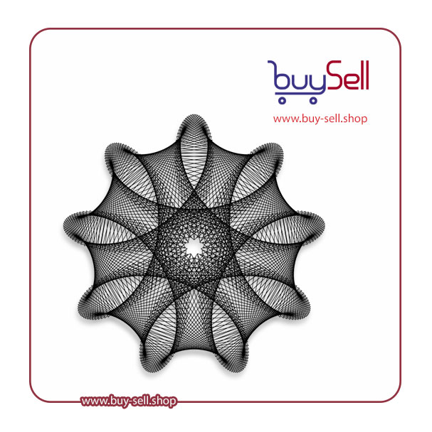 Mandala geometric shapes vector code 7