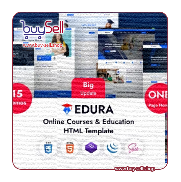 Download Edura HTML Virtual Learning Website Template (RTL)
